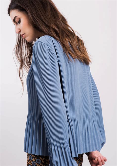 blouse pleated|Pleated blouse + FREE SHIPPING